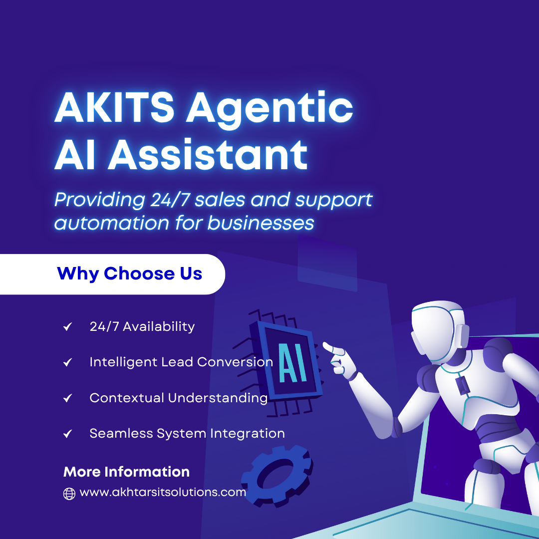 AKITS AI Assistant – 24/7 Sales & Support
