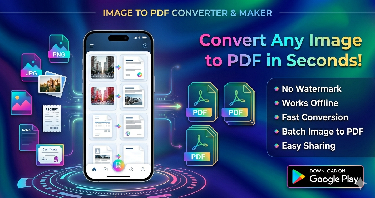 Image to PDF Converter & Maker