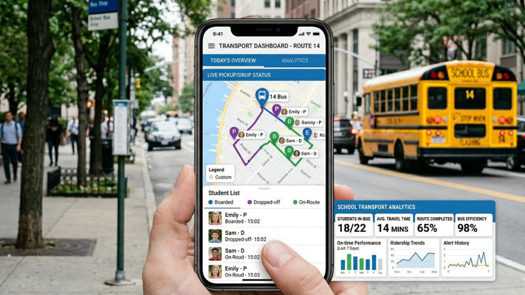 Smart School Bus Tracking